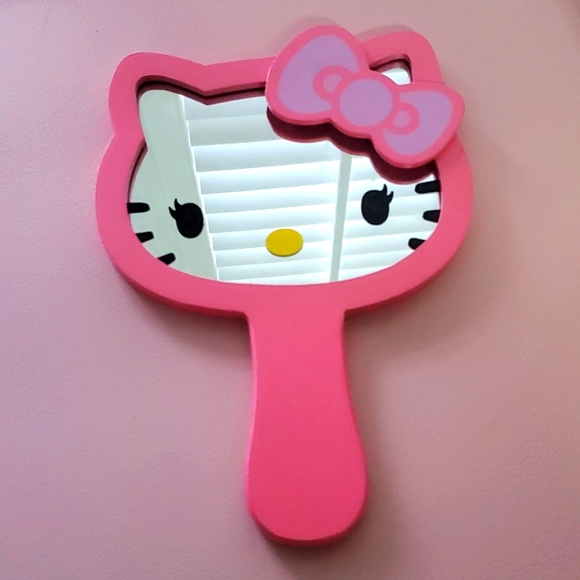 Sanrio Other Hello Kitty Hand Held Mirror Poshmark